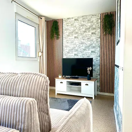 Apartment L'atrium - Fibre Wi-fi - Netflix - 1km De Stanislas